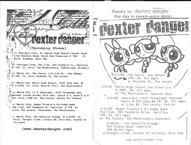Dexter Danger - 2-21 to 3-39 2001-2002