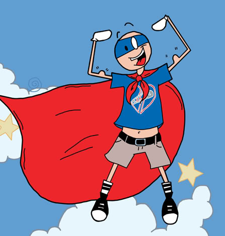 Dexter Danger floating